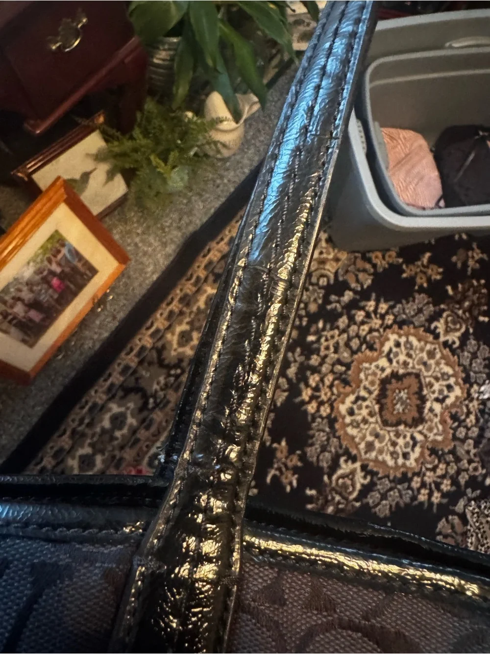 Coach signature jacquard